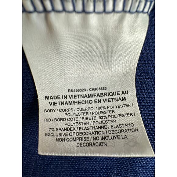 Nike Men's XL Golf Vest 2019 Pebble Beach U.S. Open V-Neck Navy Blue EUC! - Picture 7 of 7